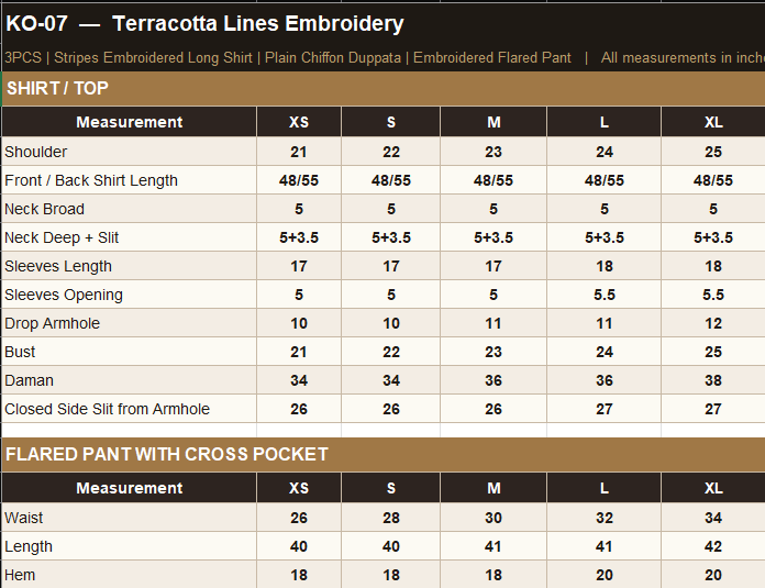 Size Guide