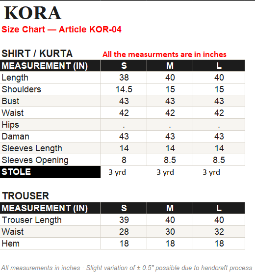 Size Guide