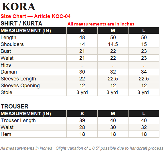 Size Guide